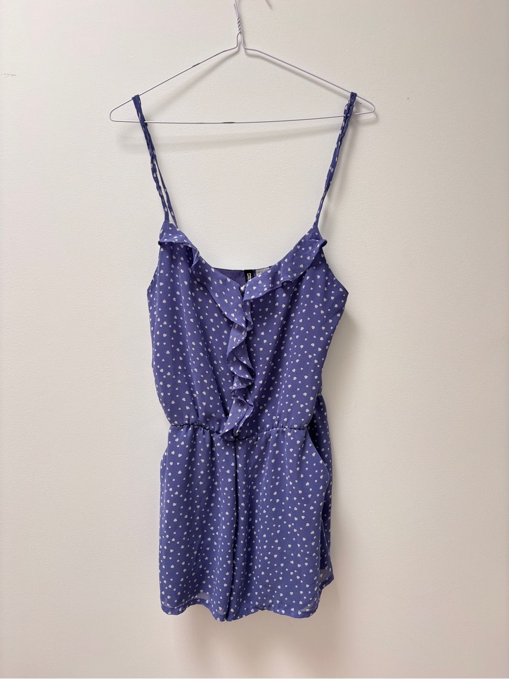 H&M Divided Periwinkle Romper